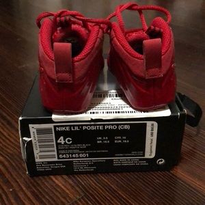 Nike Lil'posites pro 4c red